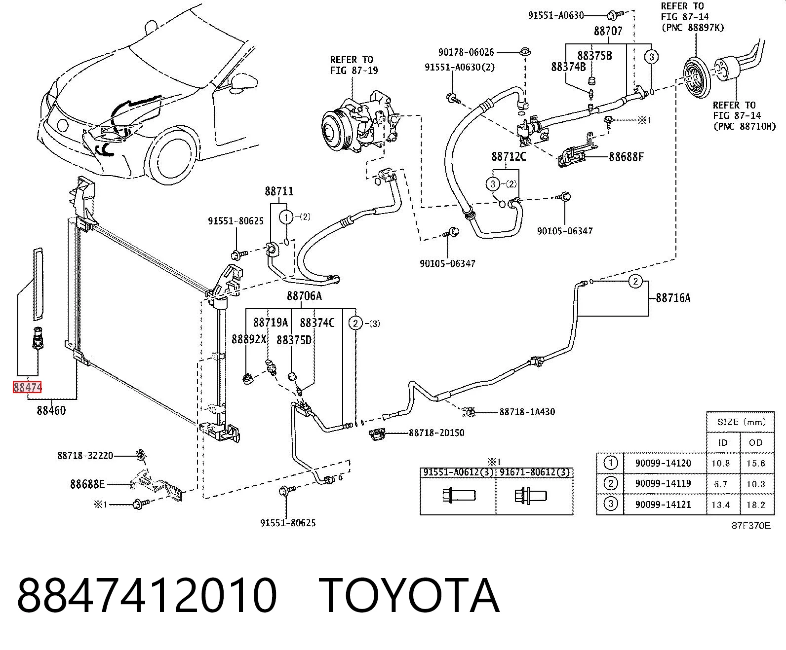 8847412010 Toyota