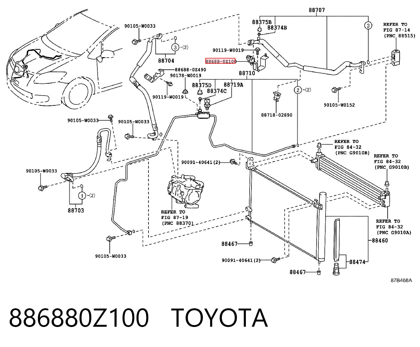 886880Z100 Toyota
