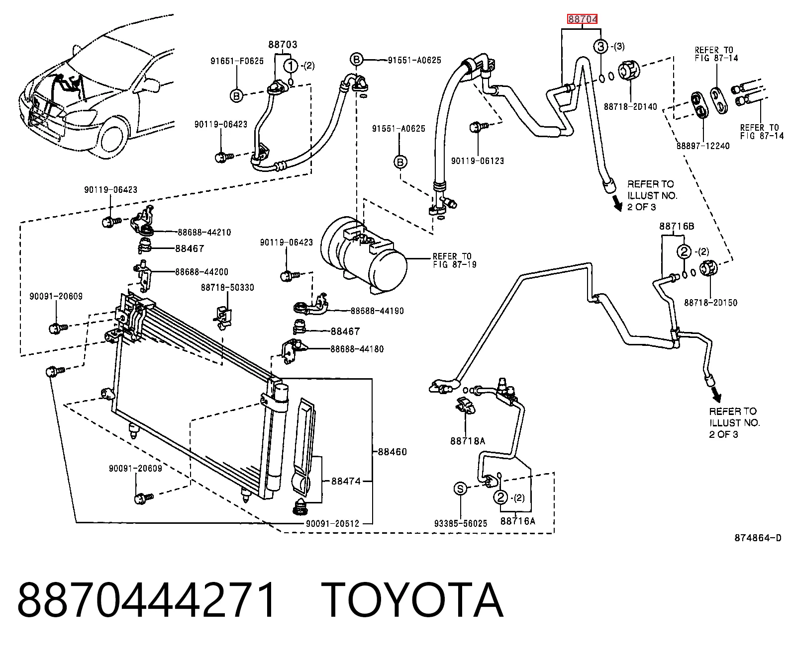 8870444271 Toyota