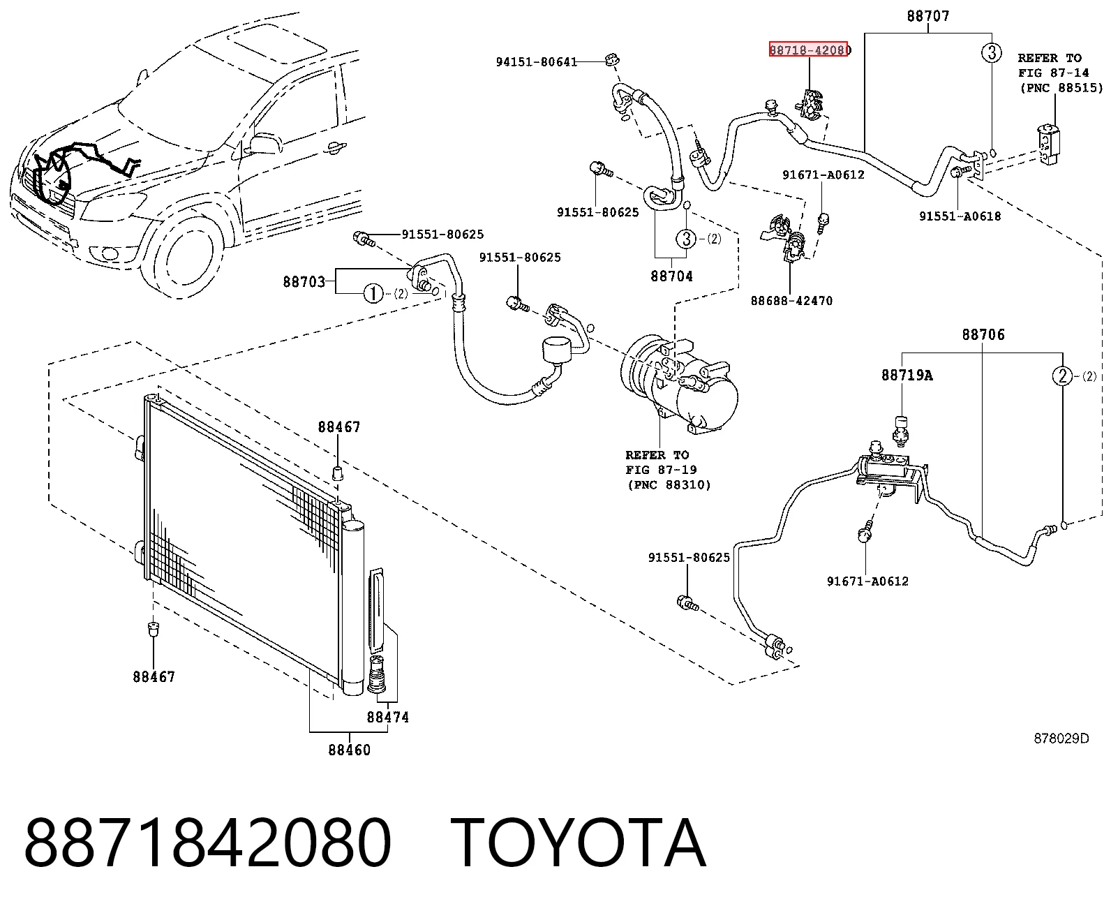 8871842080 Toyota