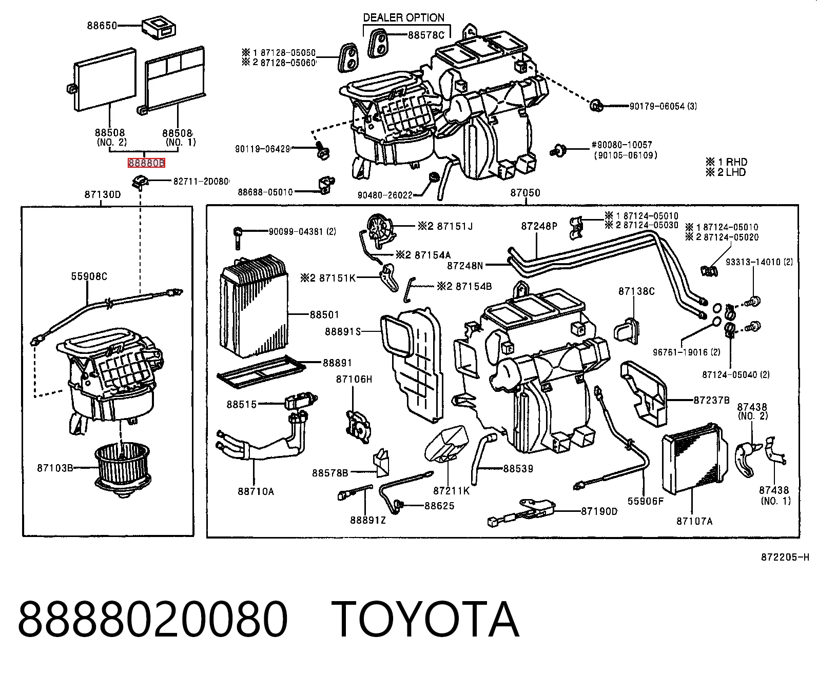 8888020080 Toyota