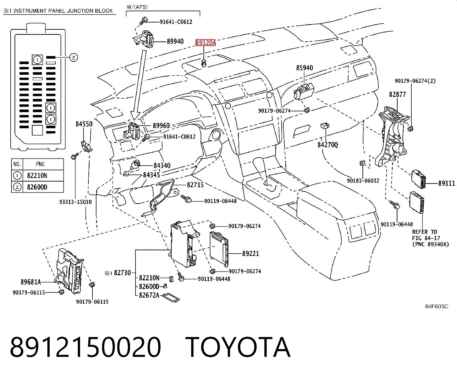 8912150020 Toyota Sensor de ativação das luzes