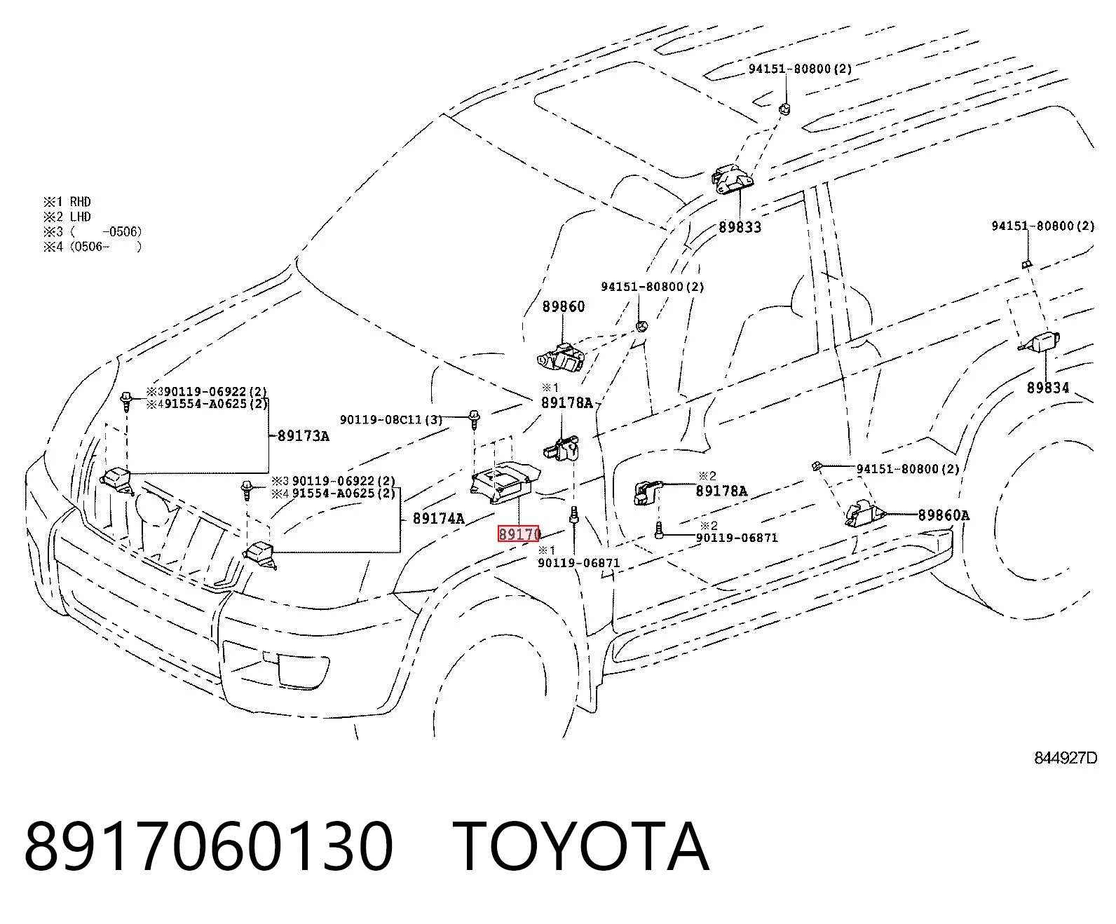 8917060130 Toyota