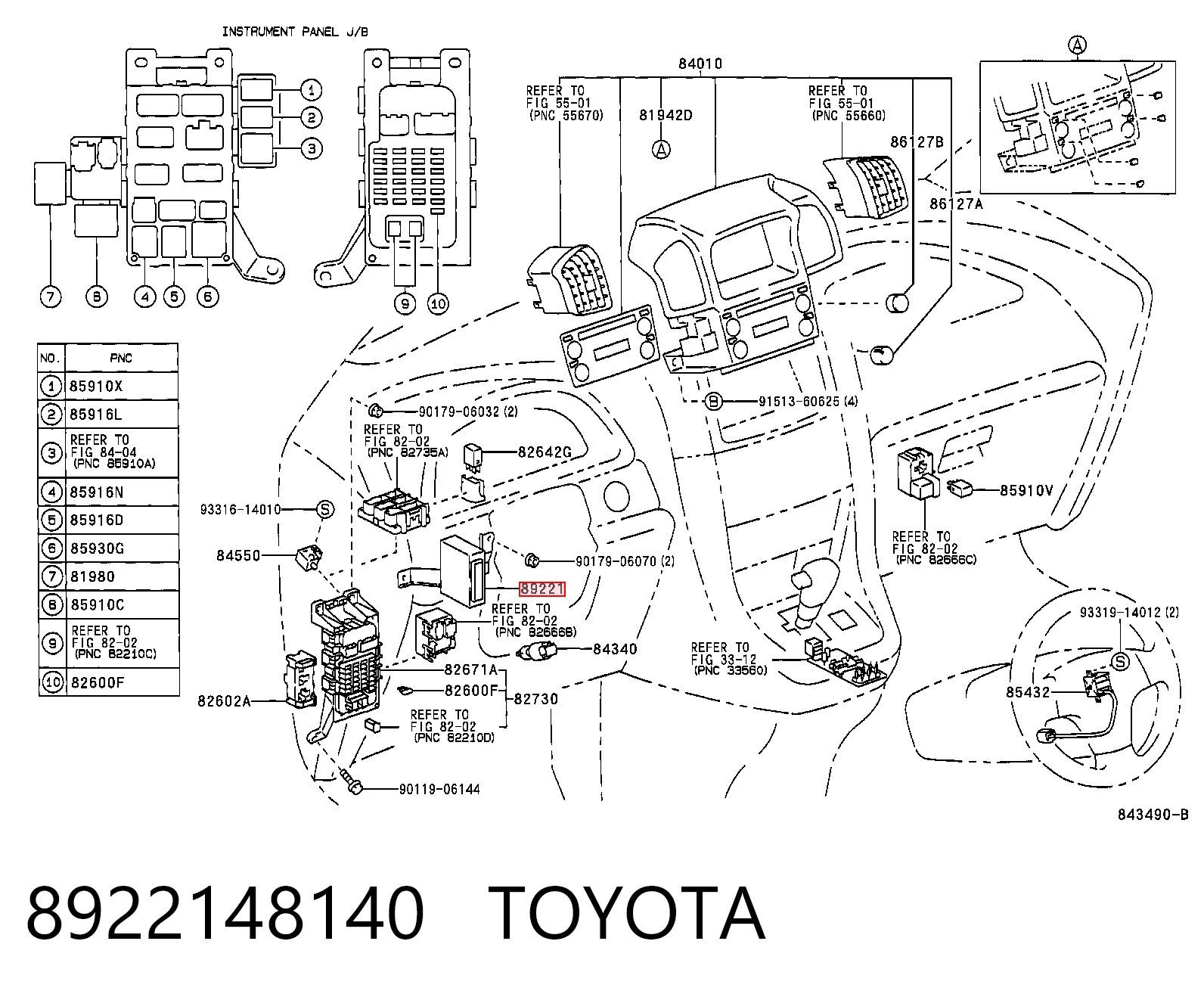 8922148140 Toyota