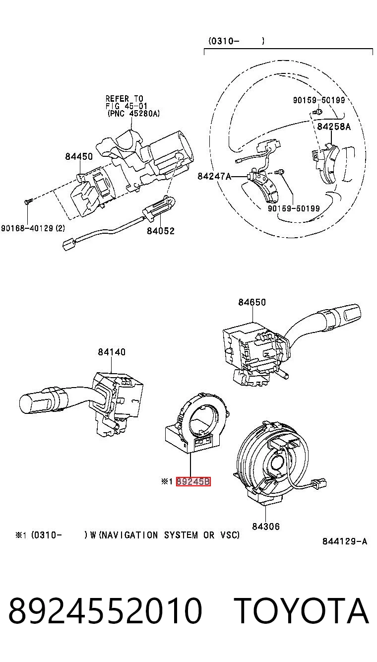 8924552010 Toyota