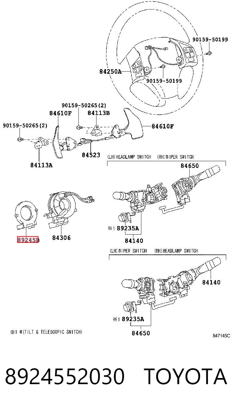 8924552030 Toyota