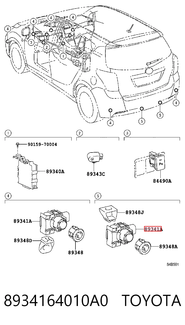 8934164010A0 Toyota