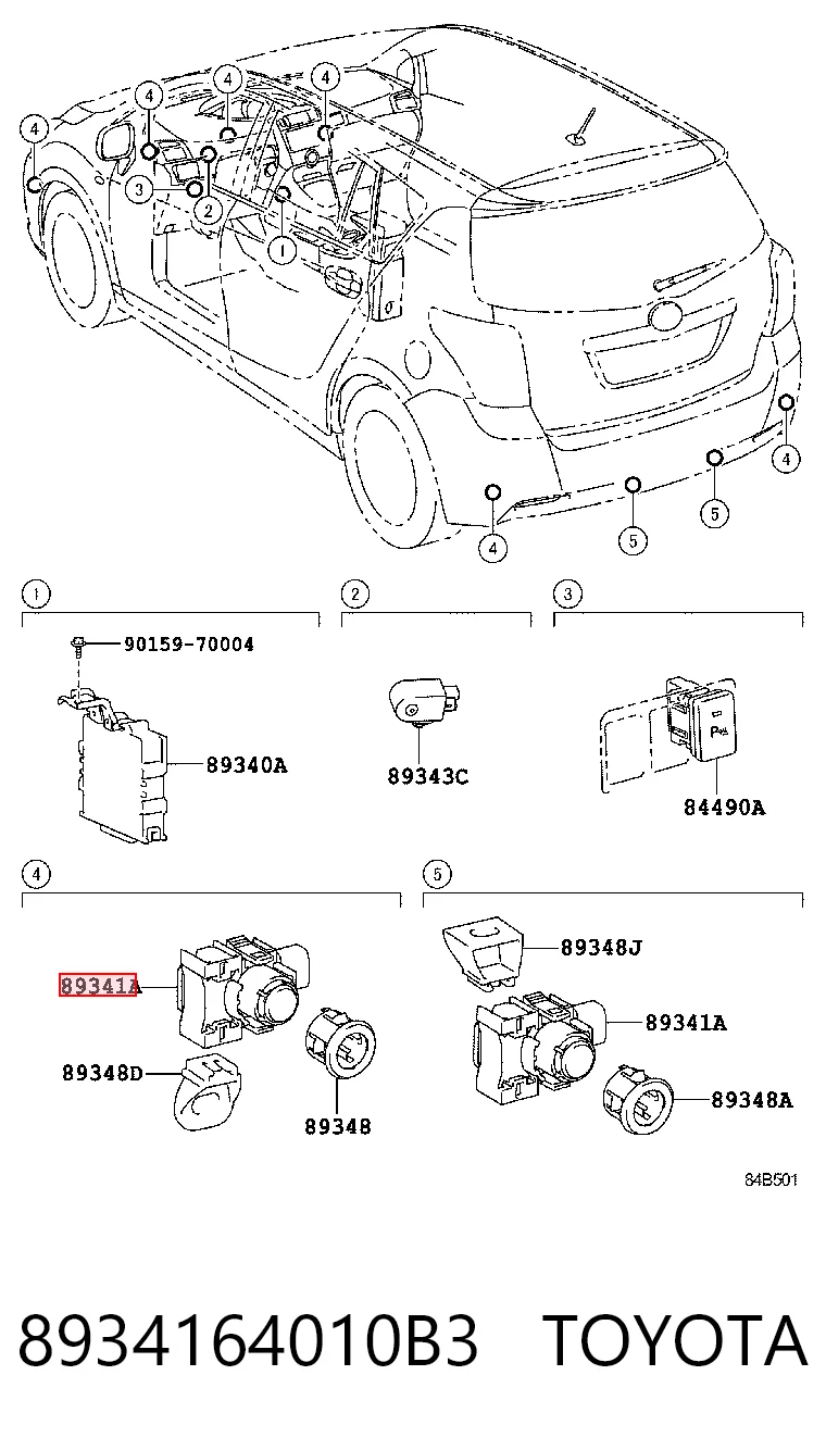 8934164010B3 Toyota