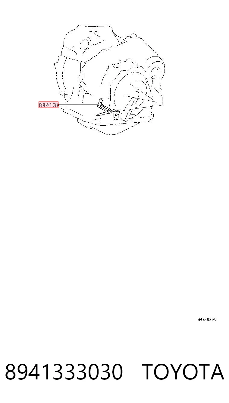 8941333030 Toyota Sensor de velocidade