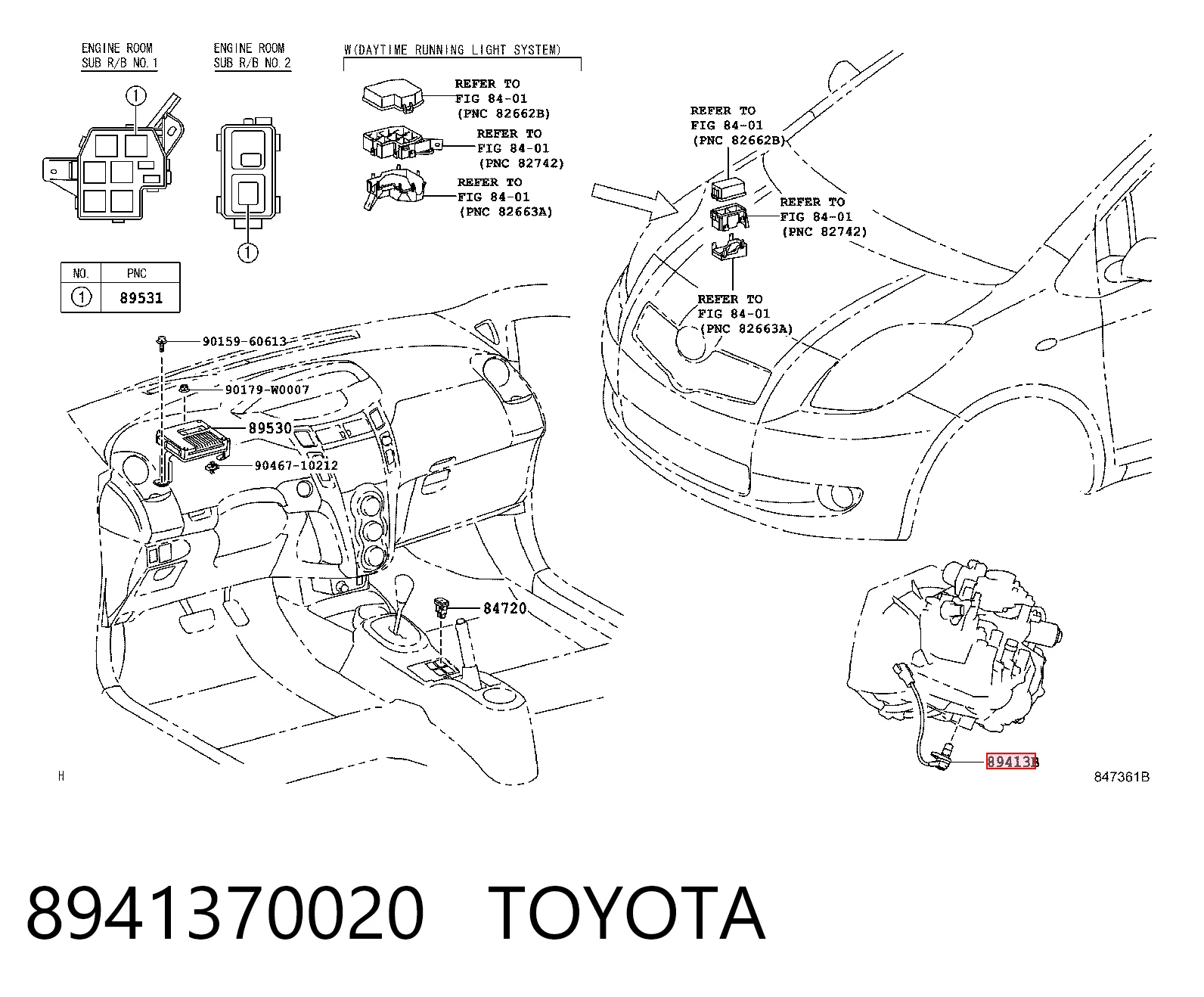  Sensor de velocidade Toyota Yaris hatchback (SP90) (2005 - 2011) 
