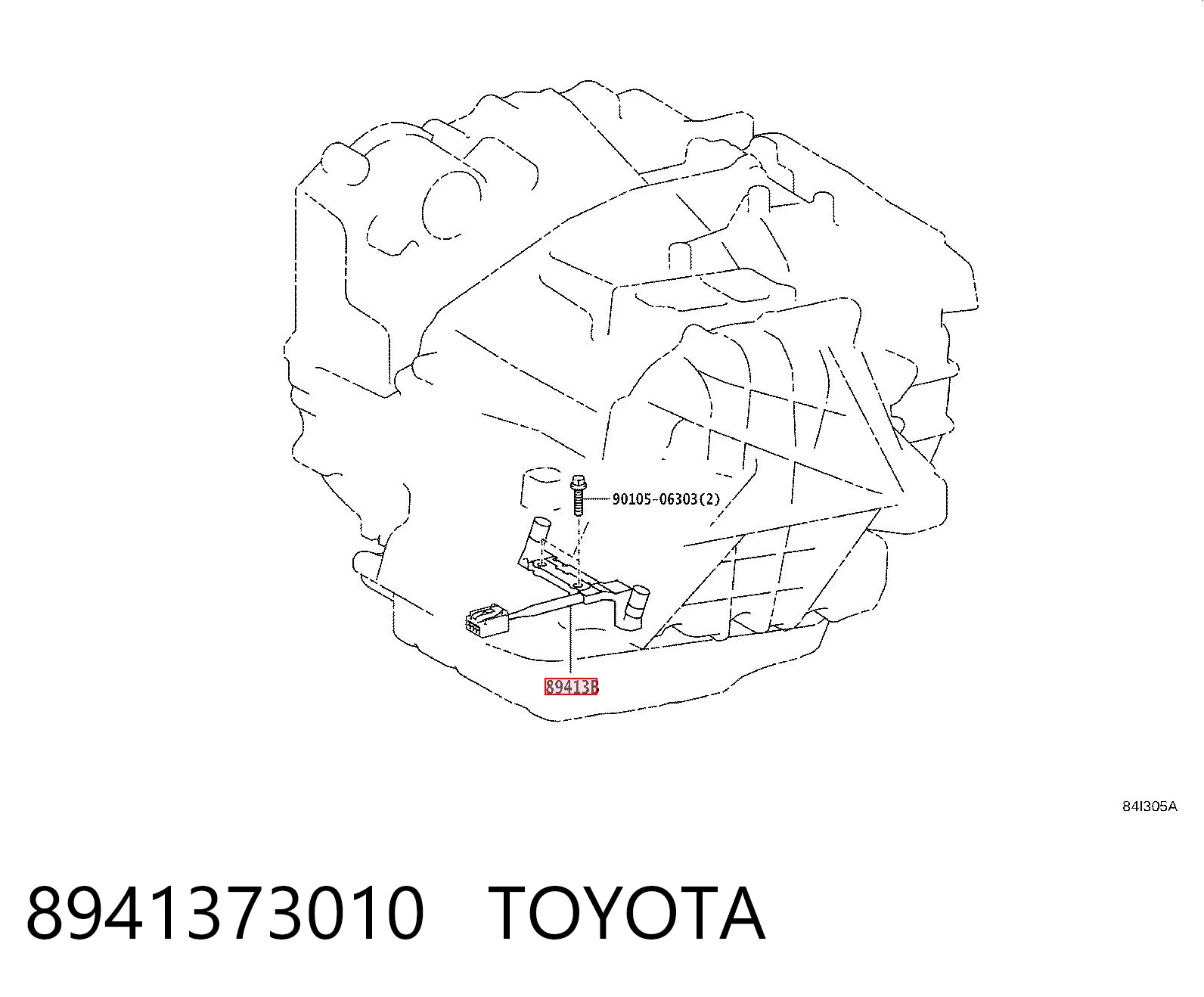 8941373010 Toyota Sensor de velocidade
