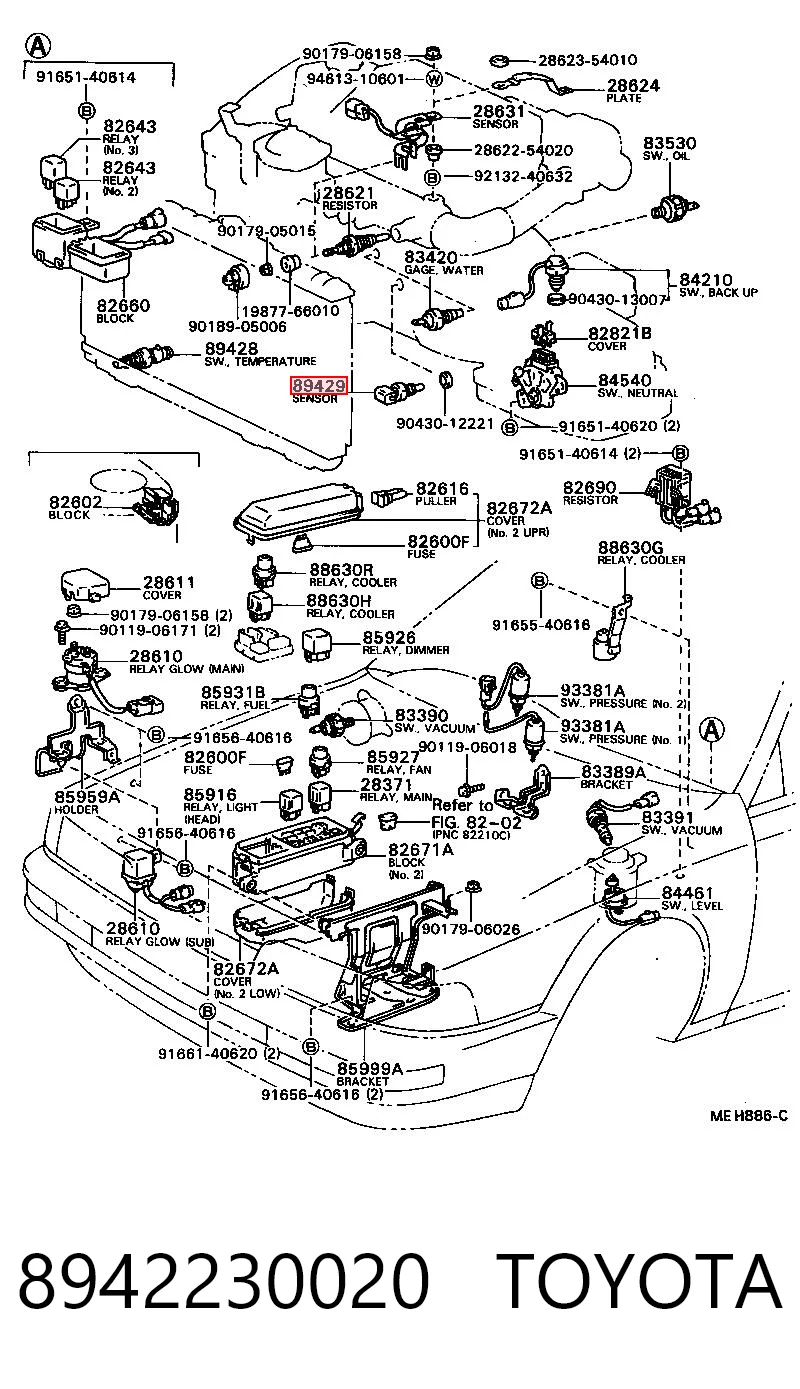 8942230020 Toyota