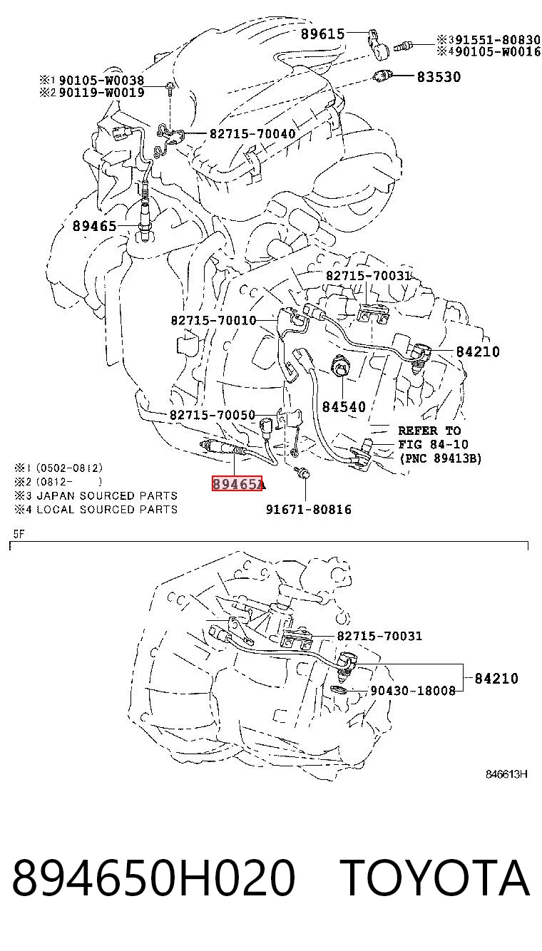 894650H020 Toyota