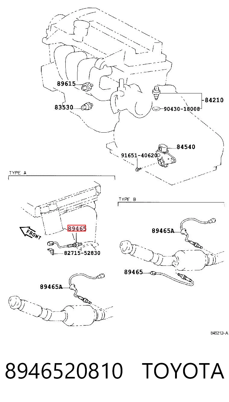 Compre Sonda lambda, sensor de oxigênio Toyota Yaris 