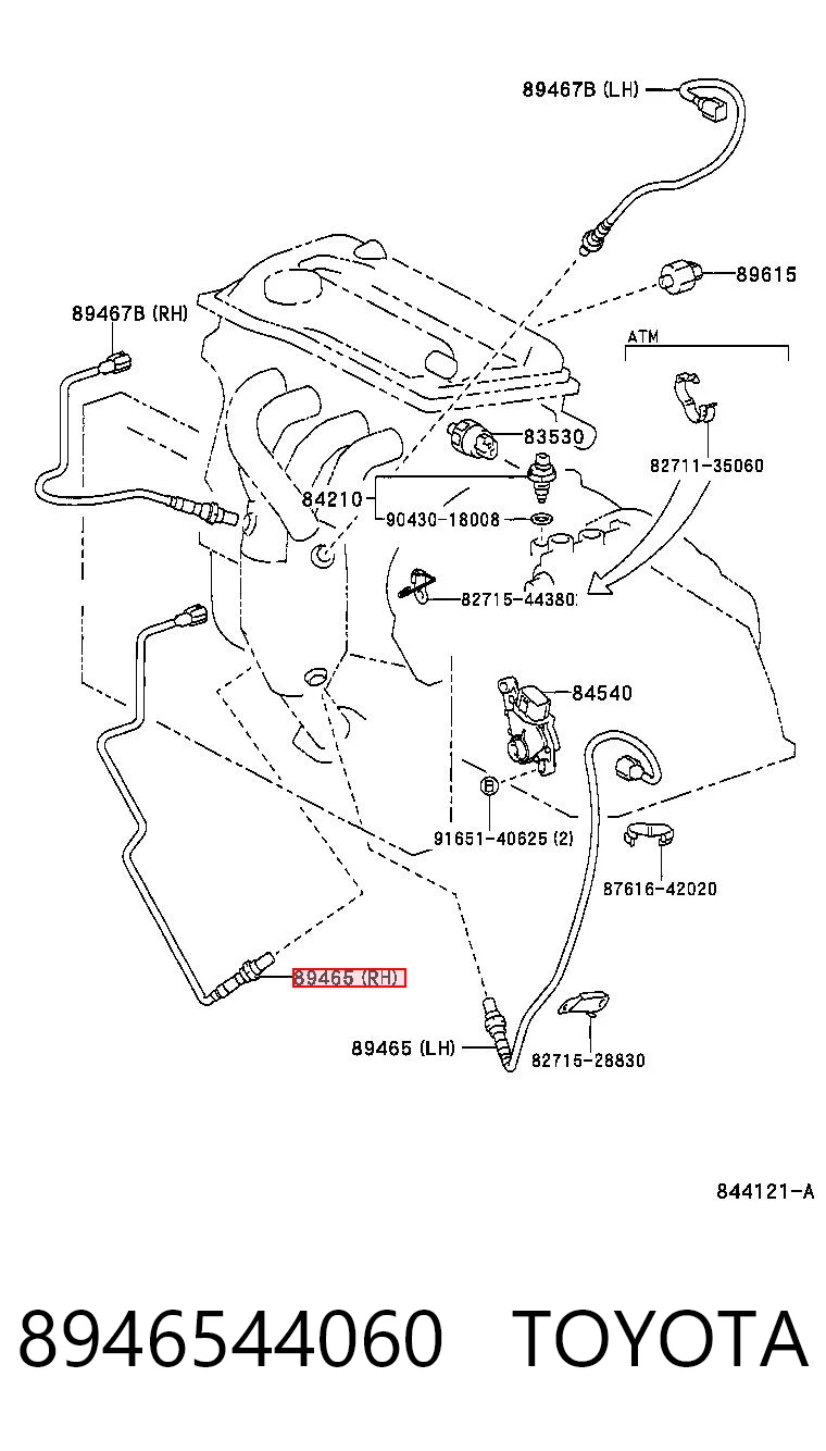 8946544060 Toyota