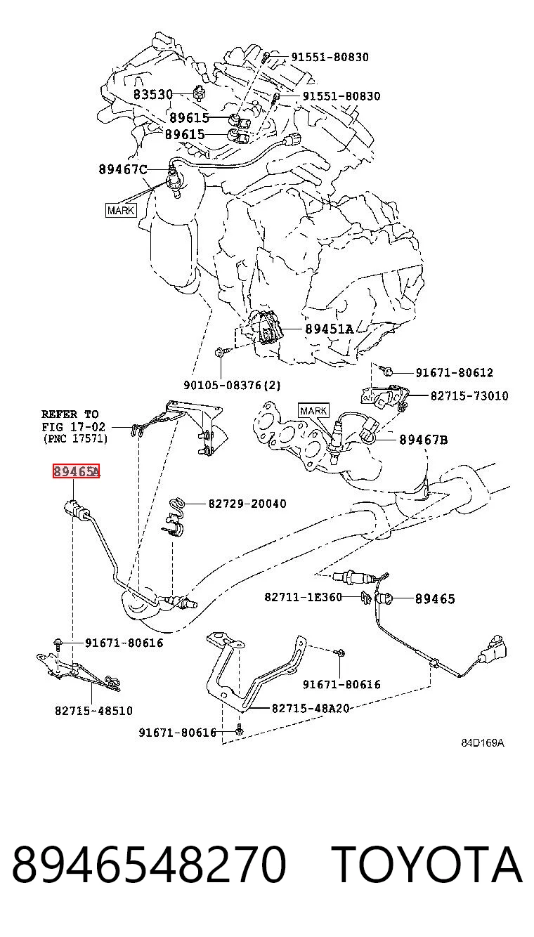 8946548270 Toyota