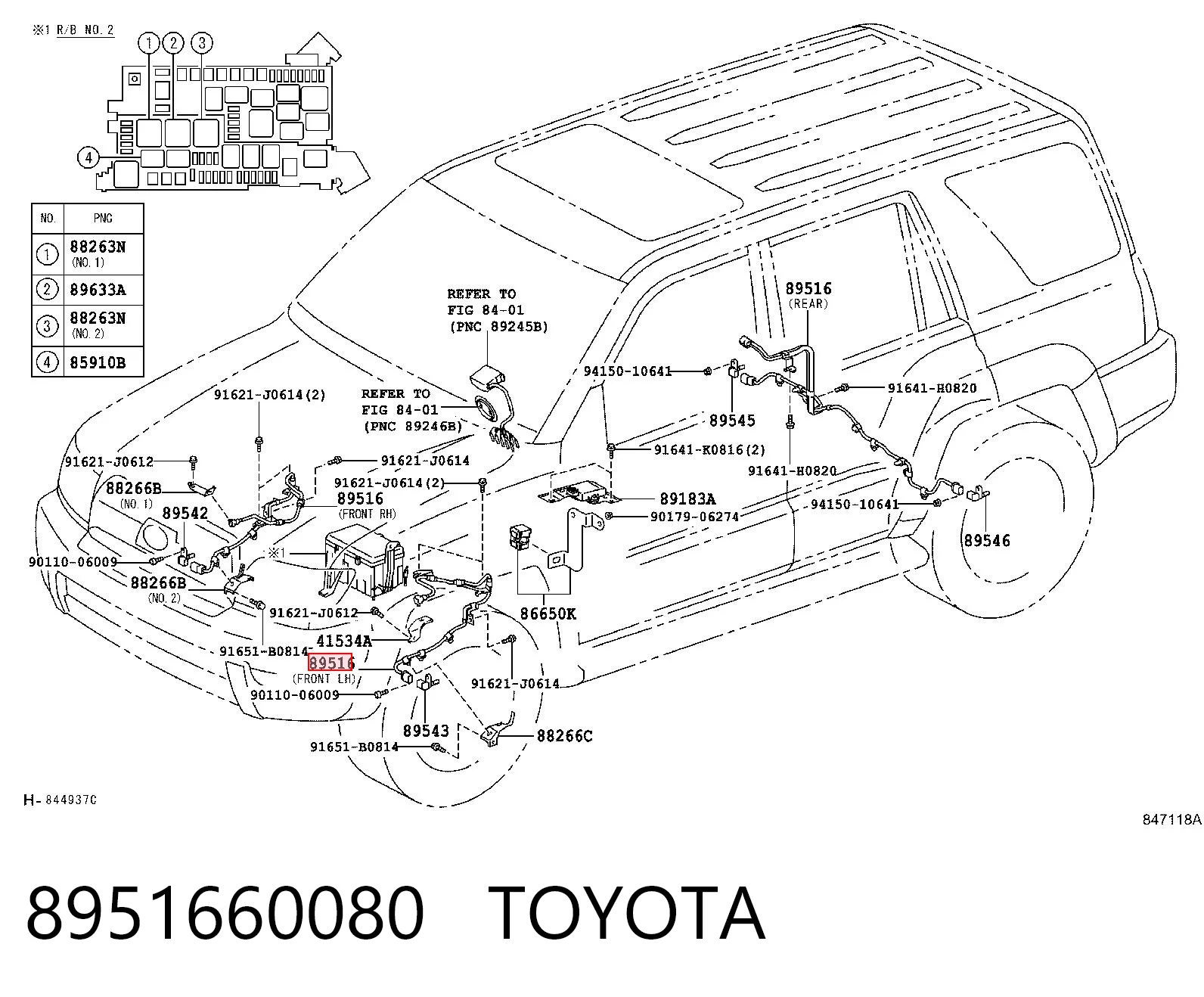8951660080 Toyota