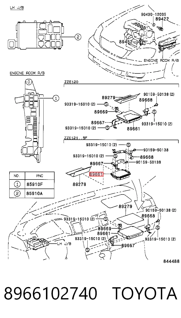 8966102740 Toyota