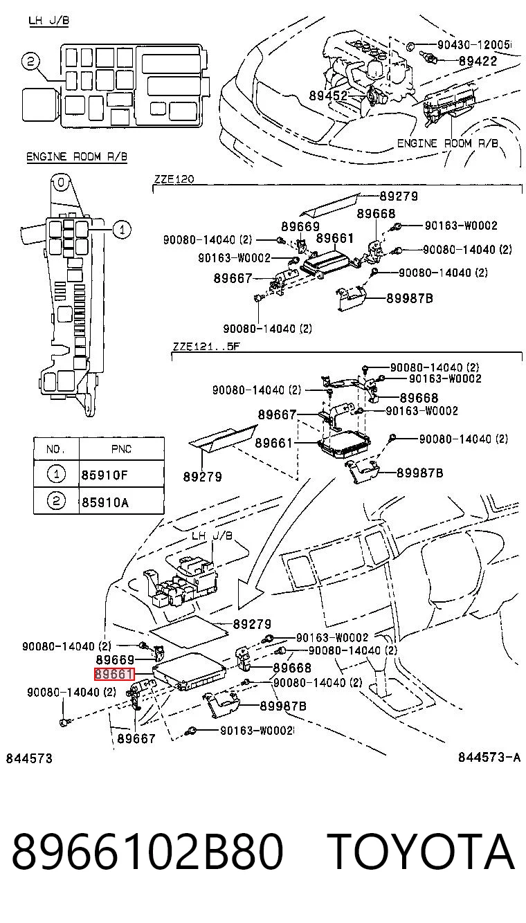 8966102B80 Toyota