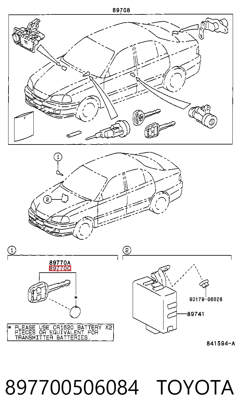 897700506084 Toyota