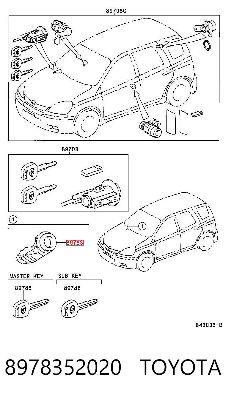 8978352020 Toyota
