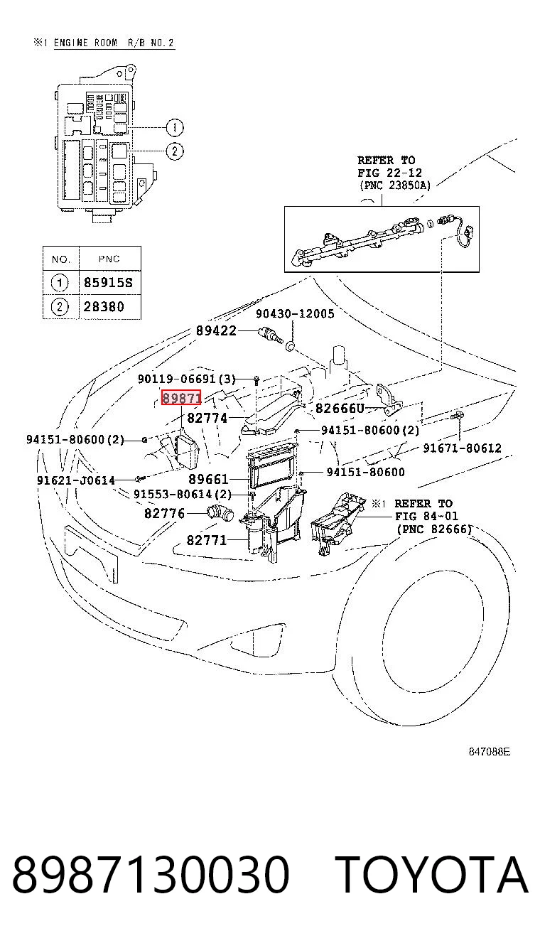 8987130030 Toyota