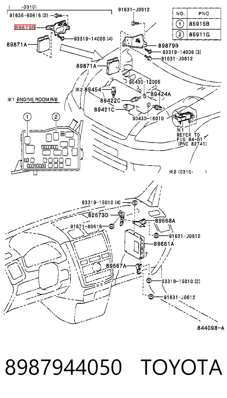 8987944050 Toyota