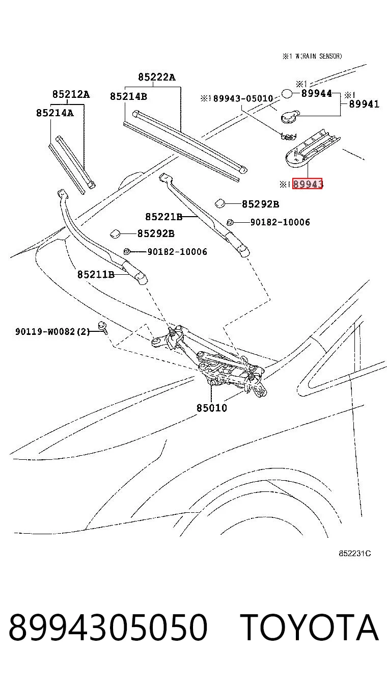 8994305050 Toyota