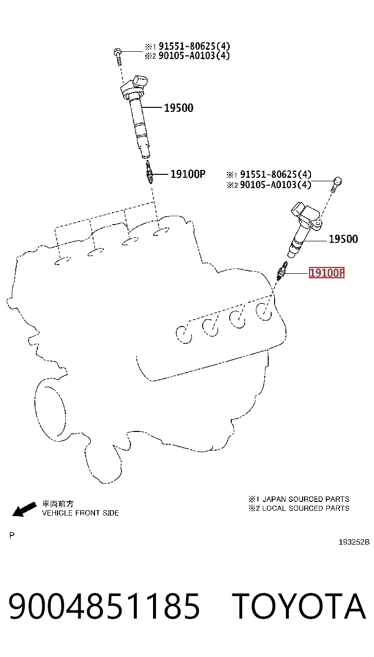 9004851185 Toyota