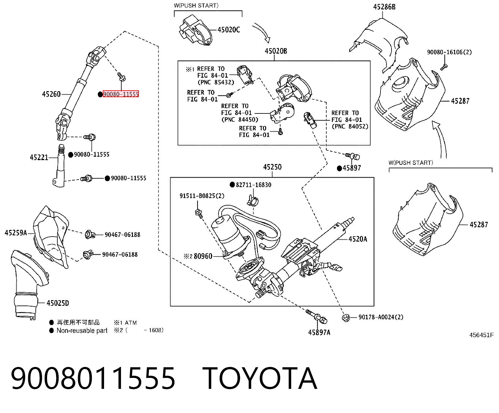 9008011555 Toyota 