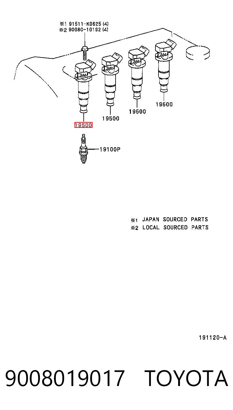 9008019017 Toyota