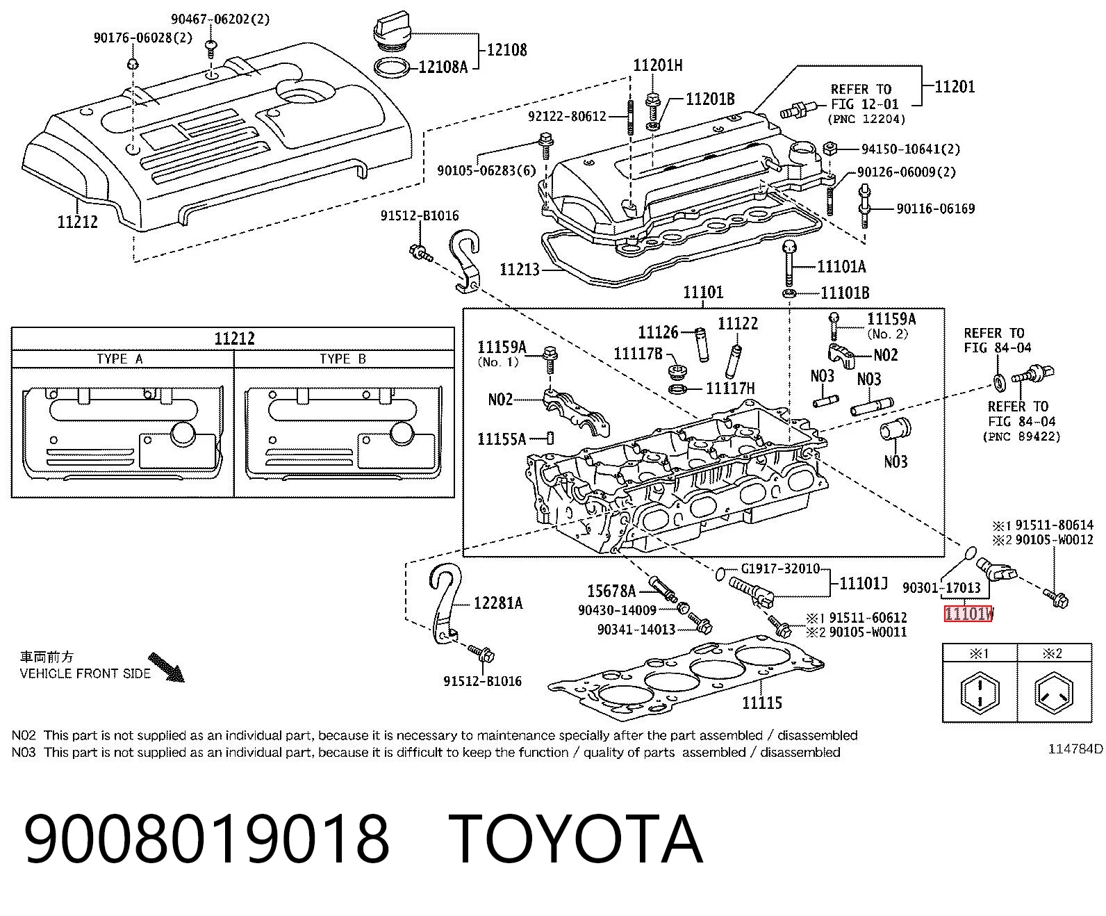 9008019018 Toyota Sensor de posição da árvore distribuidora