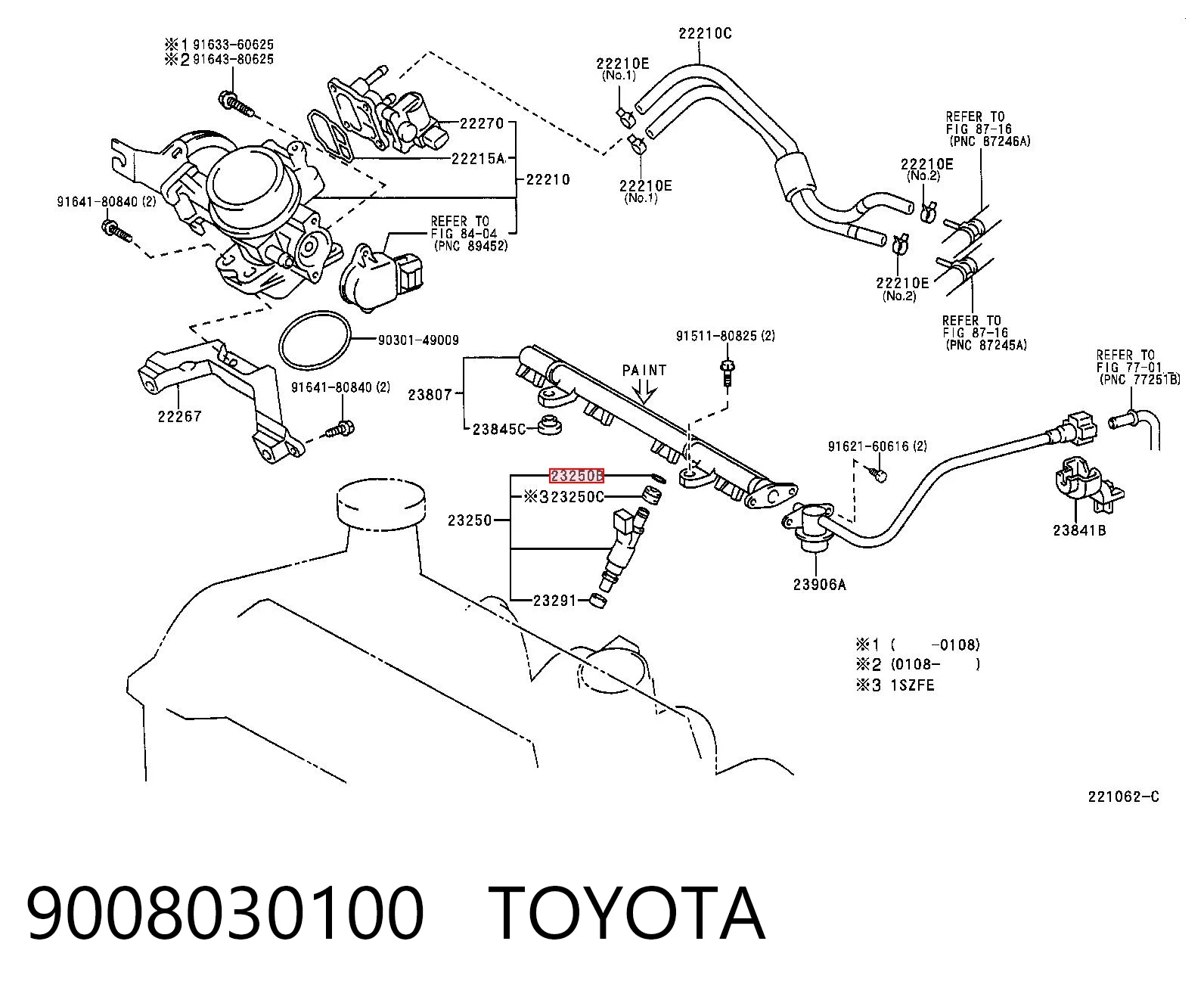 9008030100 Toyota
