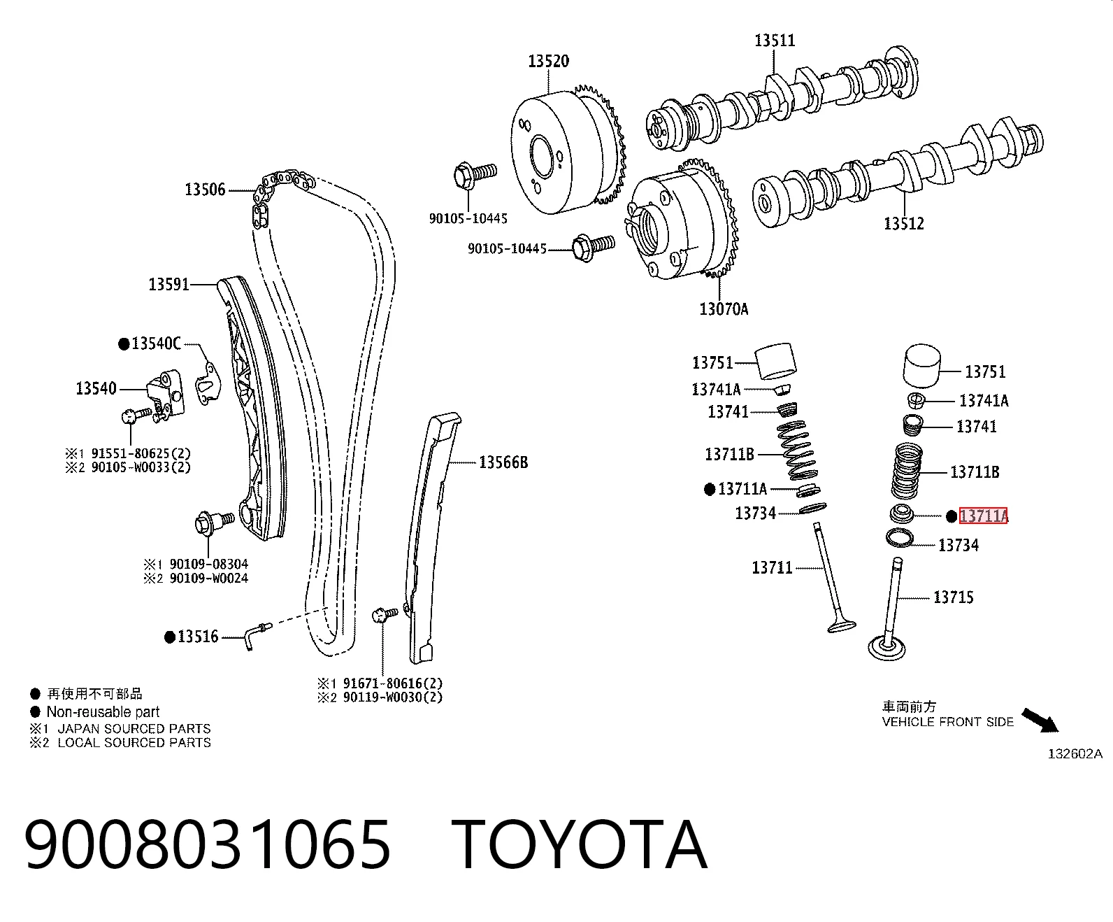 9008031065 Toyota