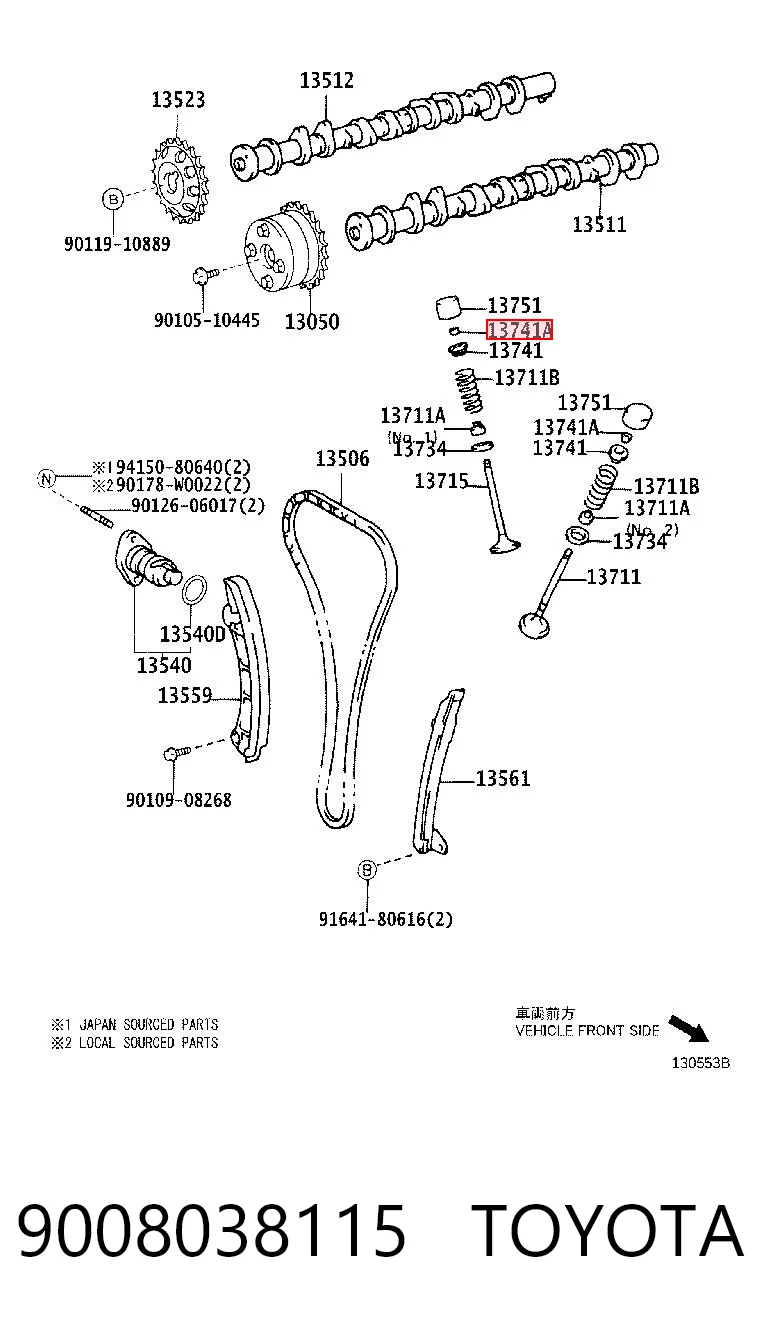 9008038115 Toyota