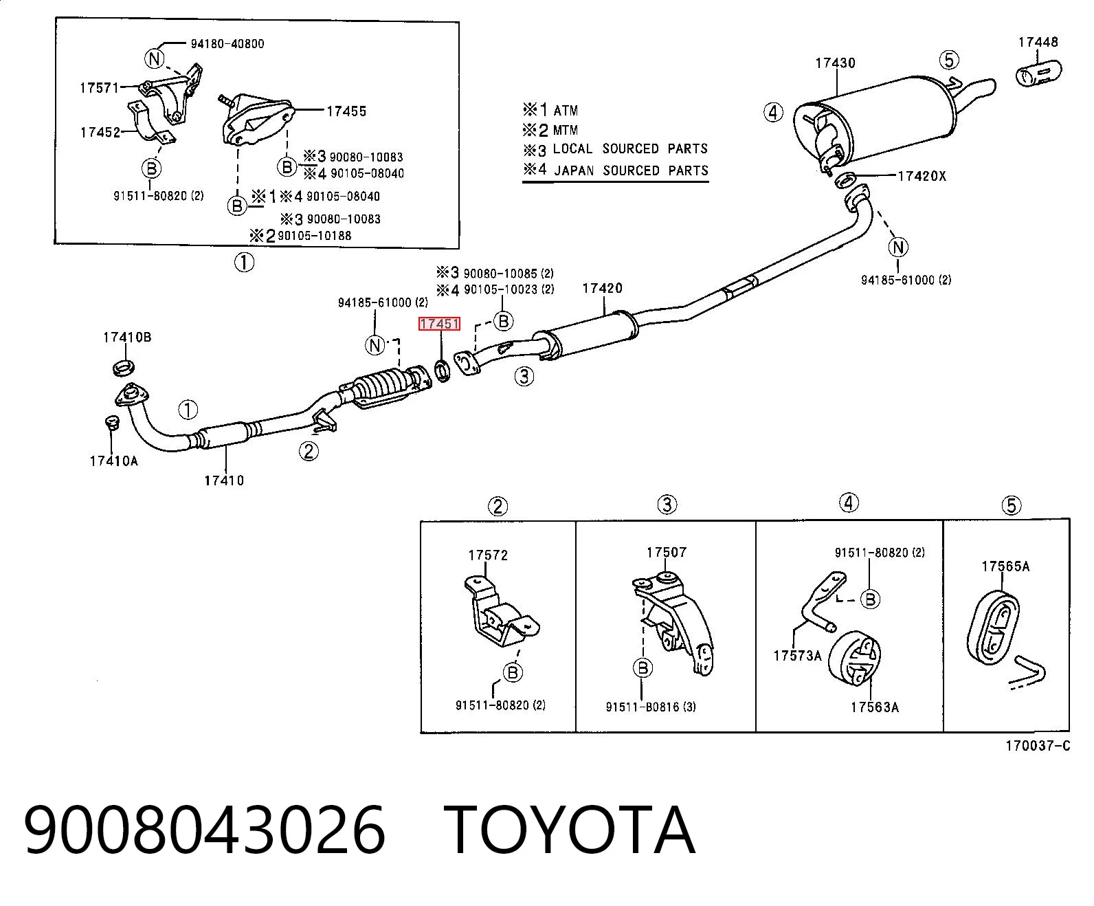 9008043026 Toyota