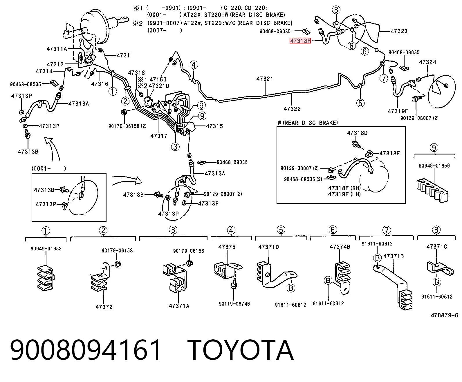 9008094161 Toyota