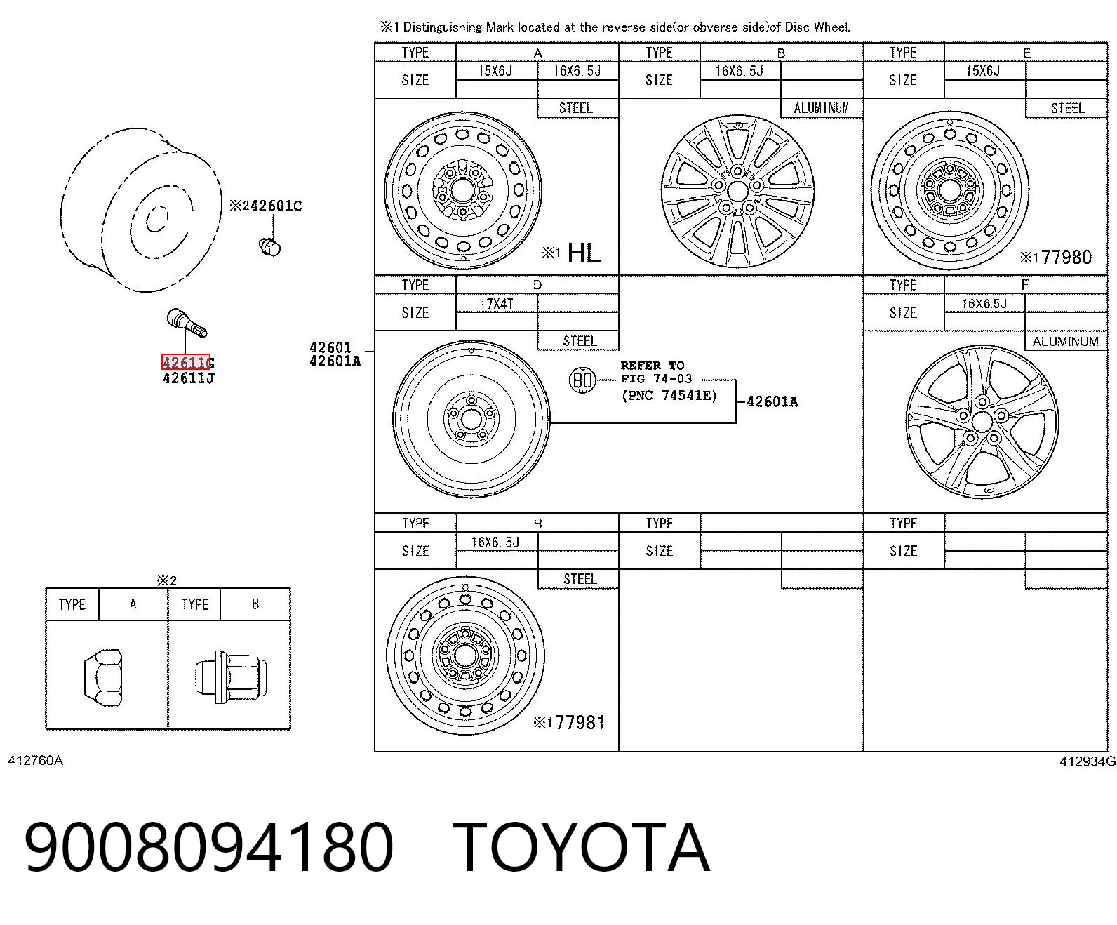 9008094180 Toyota