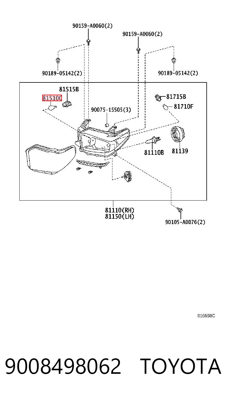 9008498062 Toyota