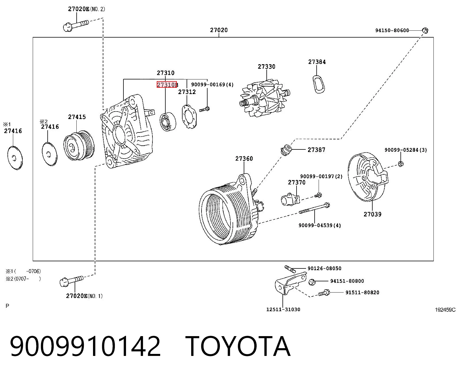 9009910142 Toyota