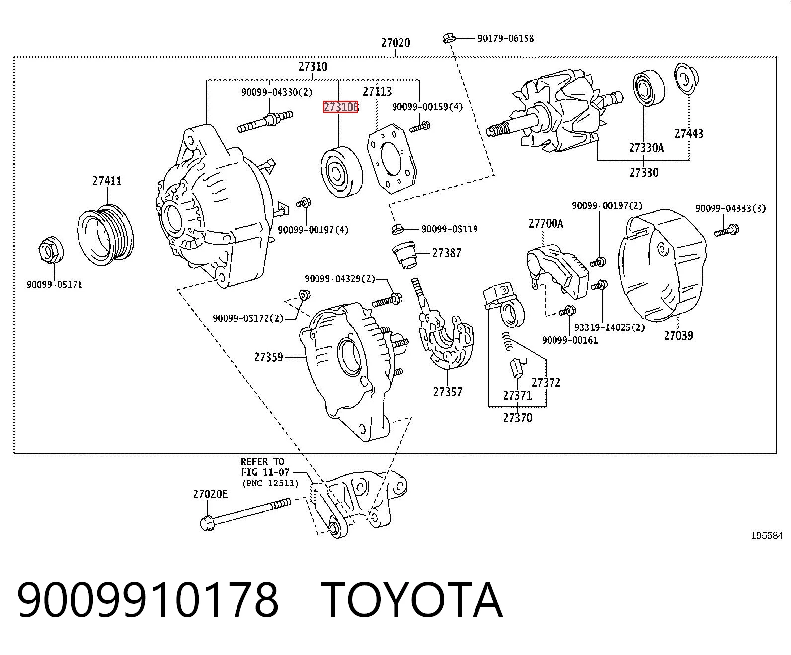 9009910178 Toyota