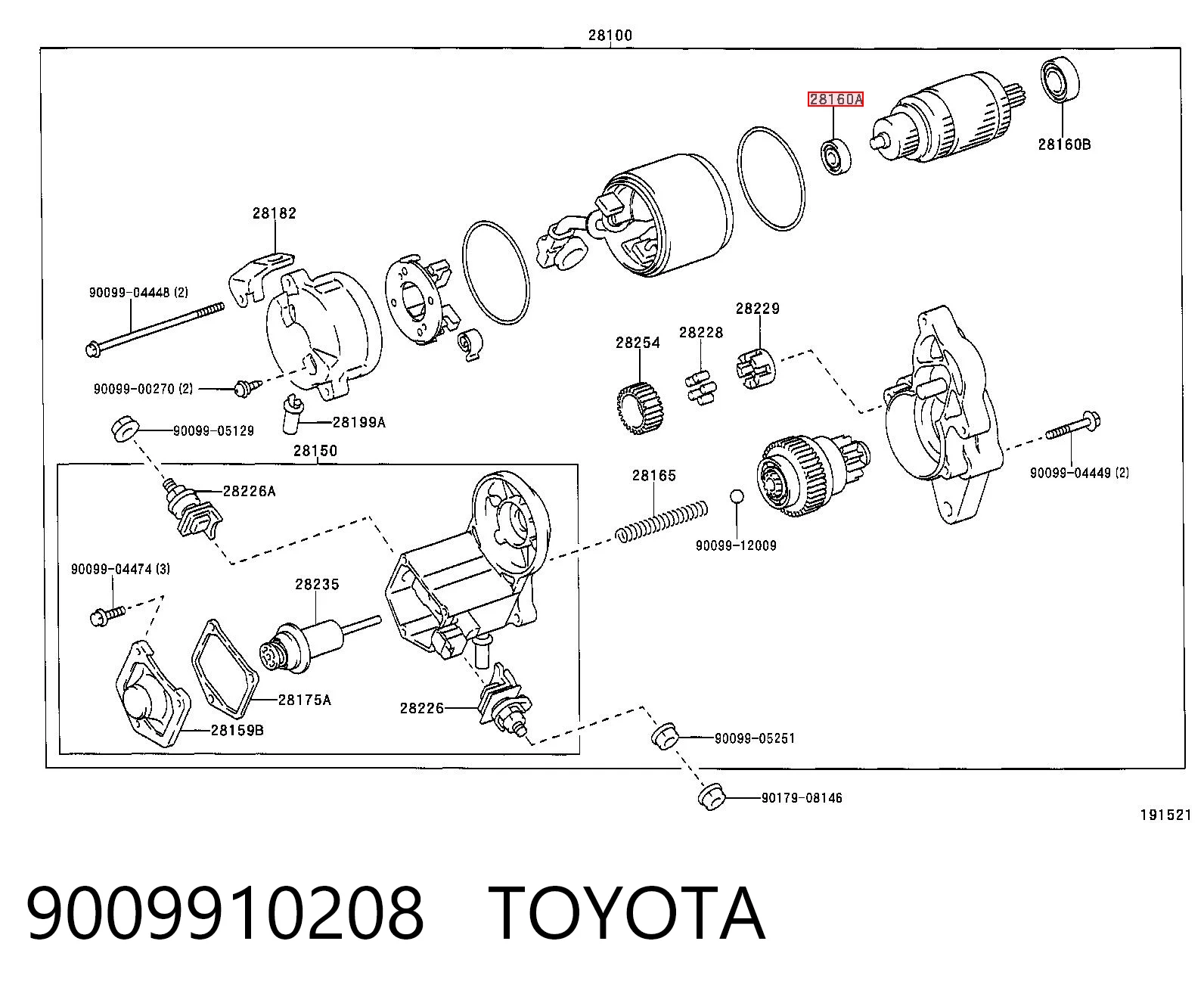 9009910208 Toyota