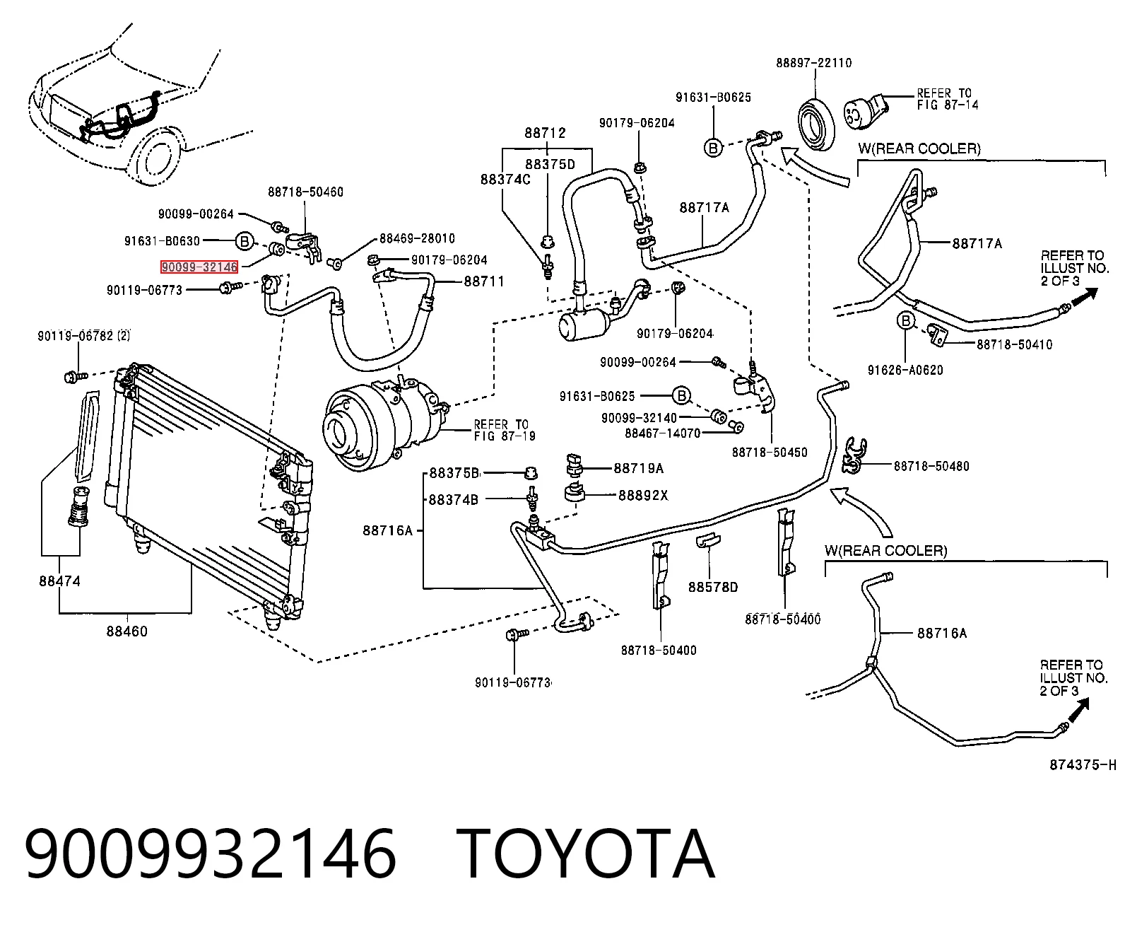 9009932146 Toyota