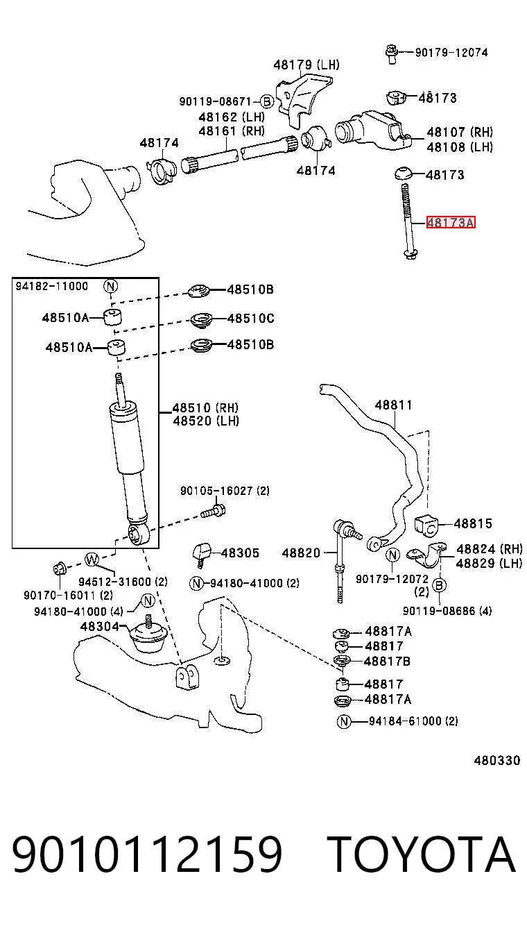 9010112159 Toyota