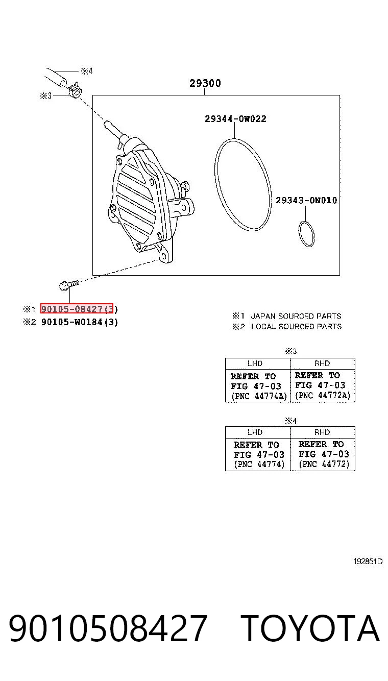 9010508427 Toyota