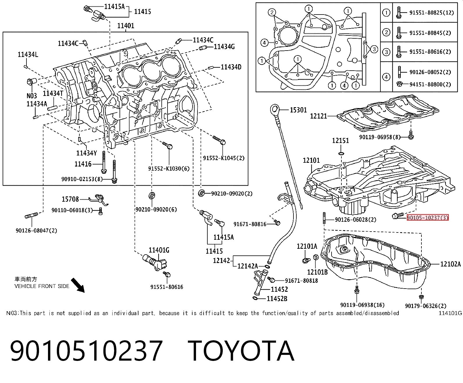 9010510237 Toyota