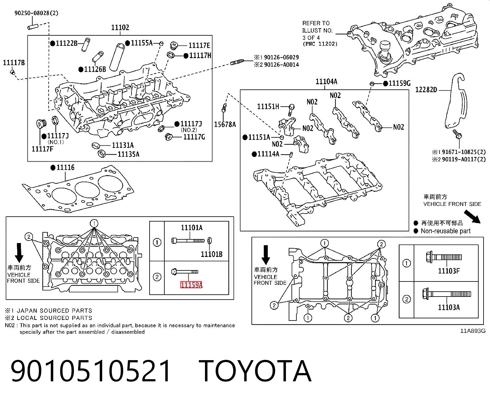 9010510521 Toyota