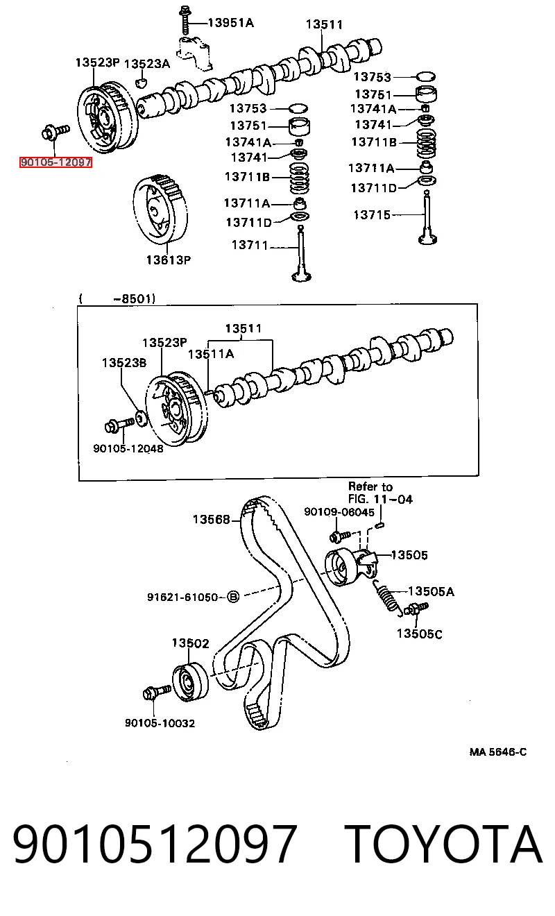 9010512097 Toyota