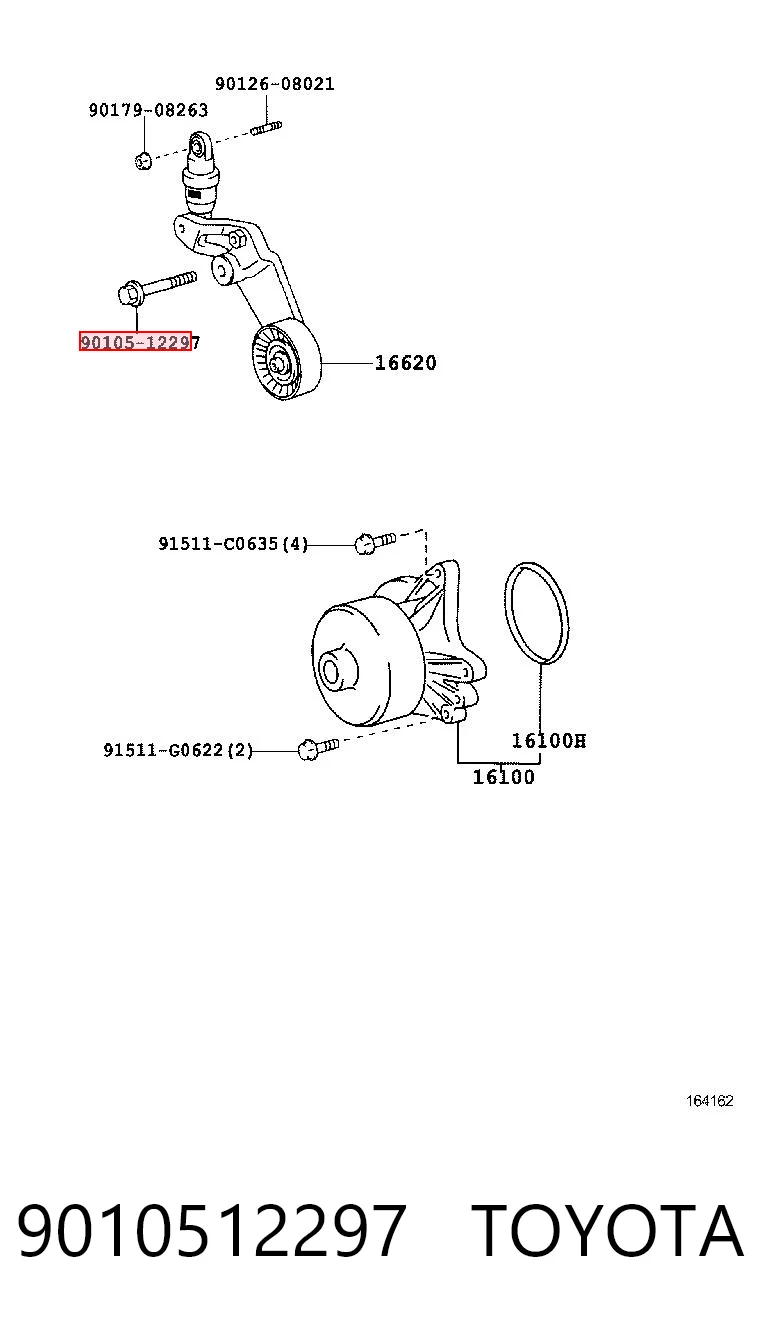 9010512297 Toyota 