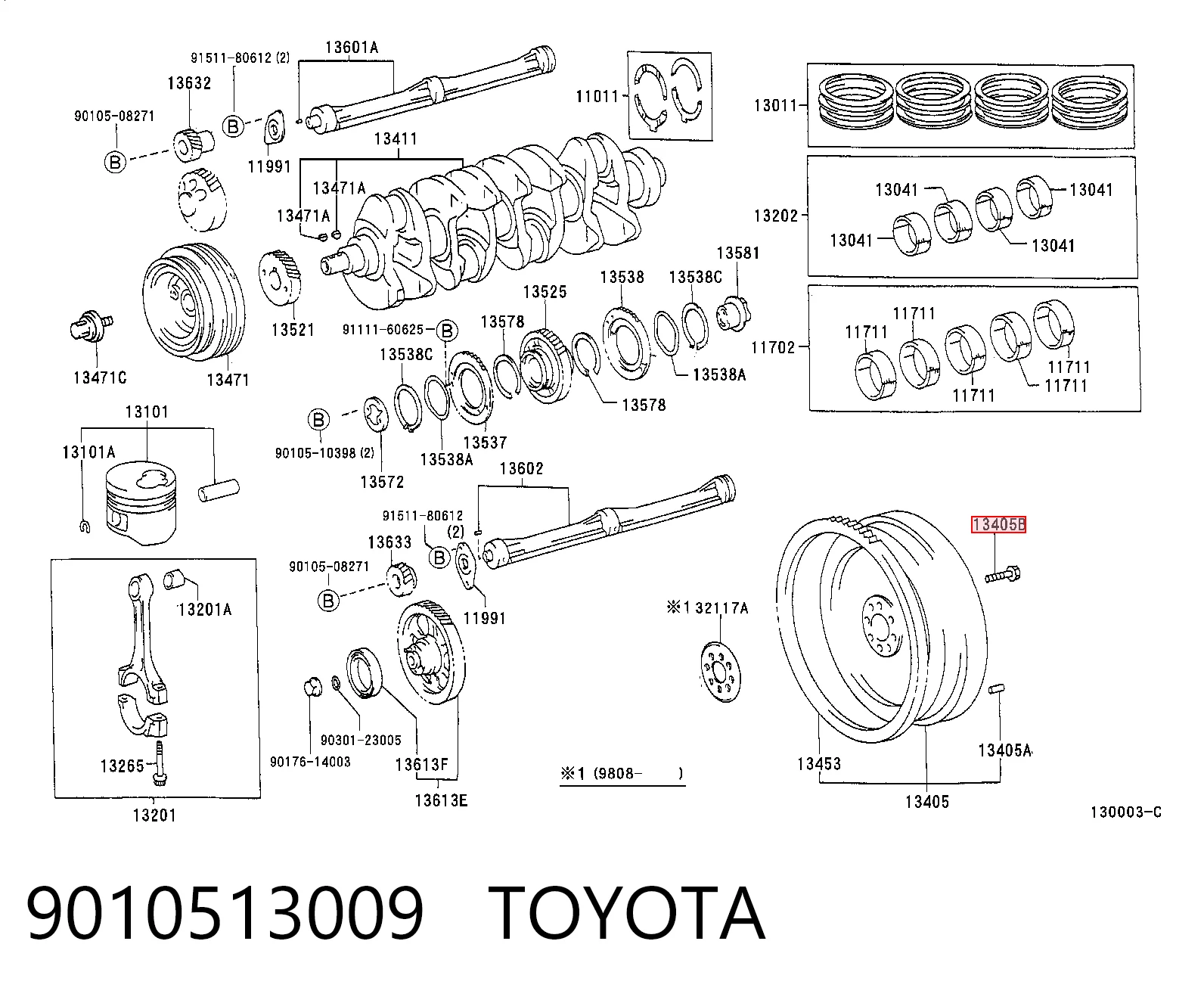 9010513009 Toyota
